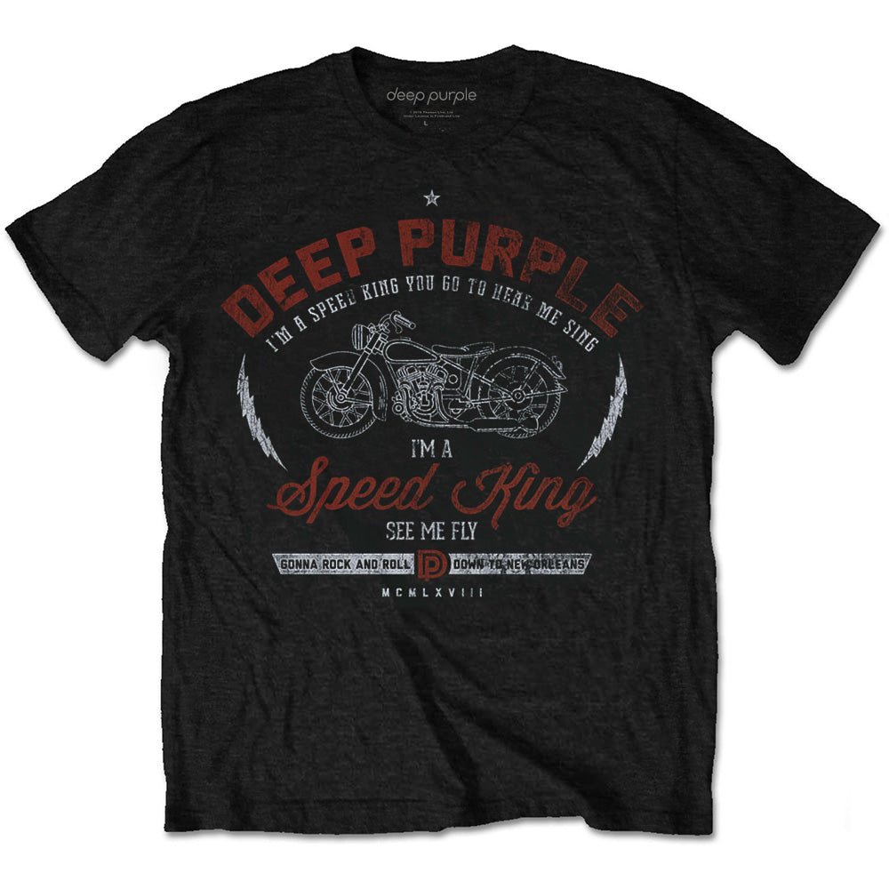 DEEP PURPLE ディープパープル (2026年 4月 来日 ) - Speed King / Black / Tシャツ / メンズ - PGS
